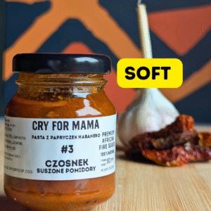 #3 SOFT • CZOSNEK & SUSZONE POMIDORY • 80ml • soft fire