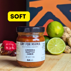 #1 SOFT • LIMONKA & DAKTYLE & IMBIR • 130ml • soft fire