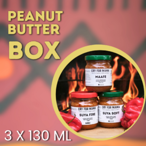 PEANUT BUTTER BOX • 3 x 130ml