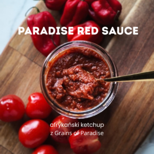 NOWOŚĆ‼️Paradise red sauce (african ketchup) 315ml